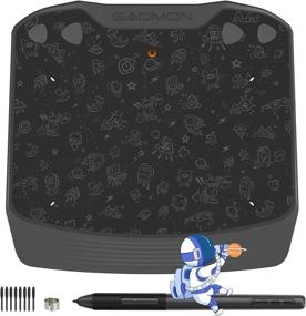 img 4 attached to GAOMON S630 Graphics Pen Tablet: Android OS Supported with 4 Express Keys & 8192 Levels Pressure Battery-Free Pen for Digital Drawing Beginners, OSU Gaming, 2D & 3D Animation