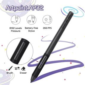 img 3 attached to GAOMON S630 Graphics Pen Tablet: Android OS Supported with 4 Express Keys & 8192 Levels Pressure Battery-Free Pen for Digital Drawing Beginners, OSU Gaming, 2D & 3D Animation