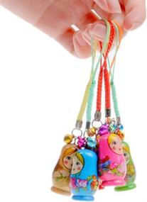 img 3 attached to Kisangel Russian Keychain Stacking Matryoshka