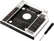 zheino 9.5mm aluminum 2nd hdd caddy case adapter for universal laptop optical bay cd/dvd-rom - ssd/hdd integration logo