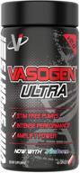 vmi sports vasogen ultra nitric oxide booster: stim-free pre-workout for strength, endurance, and muscle building. vasodilator and nitric oxide supplement with 60 capsules. logo