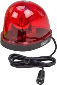 img 1 attached to 🚨 Wolo (3210-R) Emergency 1 Rotating Emergency Warning Light - Red Lens, Magnet Mount: Ensuring Safety in Emergency Situations