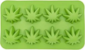 img 2 attached to Unique Cannabis Marijuana Pot Leaf Ice Cube Tray Mold - Fun Novelty Gag Gift for Stoners