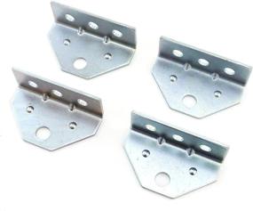 img 4 attached to 🔧 Swivel Bracket Brackets - Galvanized Trailer