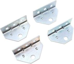 img 3 attached to 🔧 Swivel Bracket Brackets - Galvanized Trailer