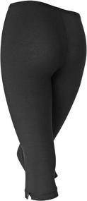 img 3 attached to Monkeybar Buddies Girls Leggings Fuchsia Girls' Clothing