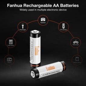 img 1 attached to Fanhua Rechargeable Batteries 1600MAh Battery