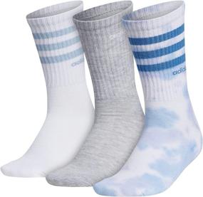 img 4 attached to adidas Women's 3-stripe 🧦 Crew Socks - Pack of 3