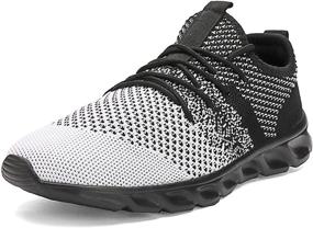 img 3 attached to WYGRQBN Sneakers Lightweight Athletic Breathable