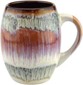 img 2 attached to ☕ Glazed Ceramic Coffee Mug with Ergonomic Handle: A Perfect Blend of Style and Comfort