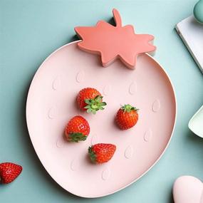 img 3 attached to 🍓 Strawberry Decorative Platters - Innovative & Eye-catching