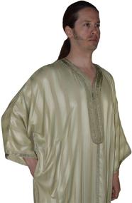 img 2 attached to 👔 Captivating Moroccan Men's Clothing: Exquisite Handmade Embroidery