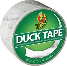 img 4 attached to Marble Print Duck Brand Duct Tape - 1.88 Inches x 10 Yards (241787)