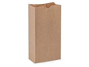 img 2 attached to 12lb Brown Paper Lunch Bags - 13 x 7 x 4.5 Inches - Pack of 50CT by Perfect Stix