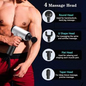 img 3 attached to Percussion Massager High Intensity Vibration Cordless