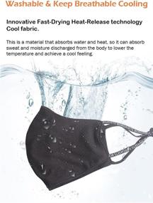 img 1 attached to Washable Reusable Exercise Technology Breathable