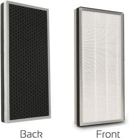 img 3 attached to 🔄 Flintar MA-40 H13 Grade True HEPA Replacement Filter - Compatible with MA-40 Air Purifier (2-Pack)