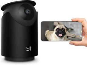img 4 attached to [2K] YI Pet Camera - Dog Camera with Phone App for Pet Monitoring, Two-Way Audio and Video, Pan/Tilt/Zoom, WiFi, Night Vision, Sound and Motion Detection - Compatible with Alexa and Google