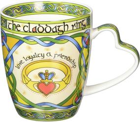 img 2 attached to 🍀 Irish Claddagh Ring Bone China: Exquisite Traditional Irish Symbolism Transformed