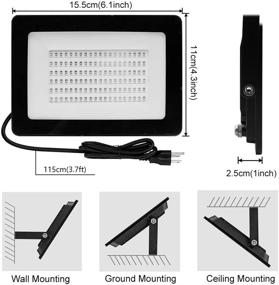 img 3 attached to Pack UV LED Flood Light