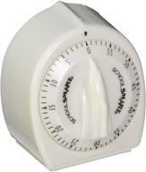 ⏱️ school smart large minute timer, 1-60 minutes, 3.38" h x 3" w, white - 084084 logo