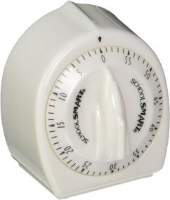 img 1 attached to ⏱️ School Smart Large Minute Timer, 1-60 Minutes, 3.38" H X 3" W, White - 084084