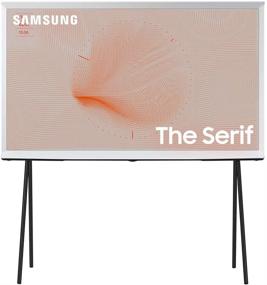 img 4 attached to 📺 Samsung Electronics телевизор серии SERIF QLED Serif класса 43 дюйма - 4K UHD Quantum HDR 4X Smart TV с встроенным Алексой (QN43LS01TAFXZA, модель 2020 года): Раскройте инновации в опыте просмотра телевизора!
