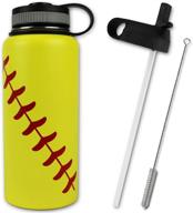 urbanifi water bottle baseball softball tumbler 32 oz: the perfect stainless steel vacuum insulated flask for mom and men - stay hydrated on the go! логотип