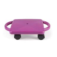 🛴 hand2mind purple indoor scooter board: secure handles for kids ages 6-12 логотип