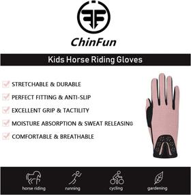 img 1 attached to ChinFun Stretchable Equestrian Anti Slip Activities Sports & Fitness