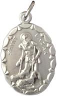 🙏 authentic saint lazarus (saint lazar) leper beggar oval medal - premium quality made in italy - embrace the power of the patron saints logo