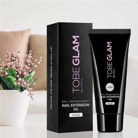 img 3 attached to 💅 TOBEGLAM Nail Extension Gel Clear Builder Gel Nail Gel - Trendy 60ML Poly Nail Gel for Easy DIY Nail Art Design Enhancement at Home, Beginner Friendly