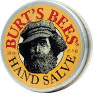 👐 burt's bees mini hand salve 0.30 oz (pack of 4) - nourishing natural hand care for on-the-go comfort logo