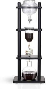 img 3 attached to ☕ Yama Glass Cold Brew Maker | Ice Coffee Machine Featuring Slow Drip Technology | Produces 6-8 Cups (32oz) | Large Capacity Cold Brew Coffee Tower in Black