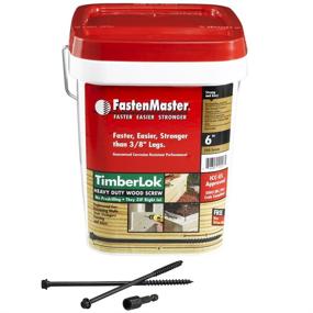 img 3 attached to 🔩 FastenMaster FMTLOK06 TimberLOK Heavy Duty 250 штук Винты