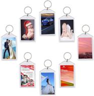 🔑 customized bulk acrylic keyring keychain: wholesale options for personalized touch logo