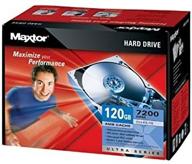 💽 maxtor l01p120 internal hard drive: high performance 7200 rpm, 120 gb storage logo