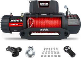 img 4 attached to 🏋️ X-BULL 10000 lb. Load Capacity Synthetic Rope Winch