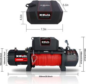 img 2 attached to 🏋️ X-BULL 10000 lb. Load Capacity Synthetic Rope Winch