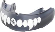 ultimate protection: shock doctor braces strapped 🦷 mouth guard for youth - secure & comfortable logo