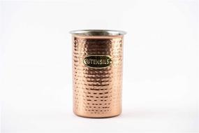 img 2 attached to Copper Kitchen Utensil Caddy by Mud Pie