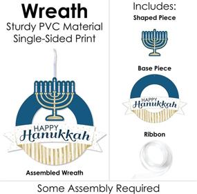 img 1 attached to Big Dot Happiness Happy Hanukkah Home Decor