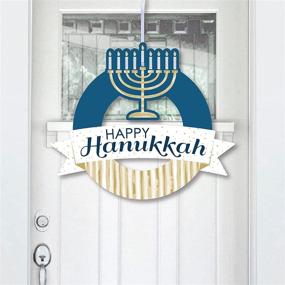 img 4 attached to Big Dot Happiness Happy Hanukkah Home Decor