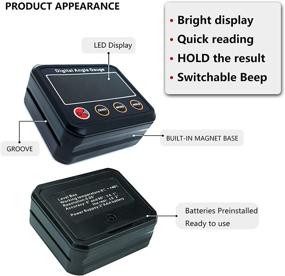 img 3 attached to 📐 Construction Digital Angle Finder Inclinometer