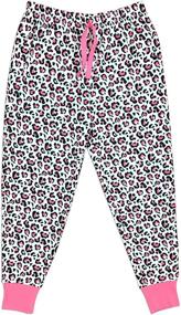 img 3 attached to Mad Dog Girls 👧 Fleece Jogger Pants - Girls' Clothing