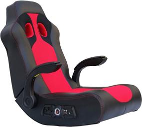 img 4 attached to 🎮 X Rocker Vibe 2.1 Wireless Bluetooth Gaming Floor Rocker - Black/Red, 23.62 x 14.57 x 17.69 - Find Now!