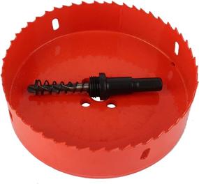 img 1 attached to Metal Holesaw Cutter Aluminum 110Mm 200Mm Cutting Tools
