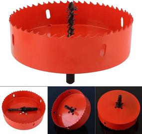 img 3 attached to Metal Holesaw Cutter Aluminum 110Mm 200Mm Cutting Tools