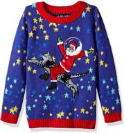 🎄 blizzard bay boys ugly christmas sweater cat - festive feline fashion for the holidays! logo