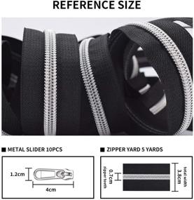 img 2 attached to VOC Zippers Continuous Zipper Sewing